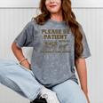 Please Be Patient With Me I'm From The 1900s Retro Horse Mineral Wash Tshirts Mineral Gray Please Be Patient With Me I'm From The 1900s Retro Horse Mineral Wash Tshirts Mineral Gray