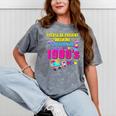 Please Be Patient With Me I'm From The 1900s Retro Vibes Premium Mineral Wash Tshirts Mineral Gray