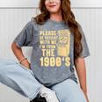 Please Be Patient With Me I'm From The 1900s Shirt Premium Mineral Wash Tshirts Mineral Gray