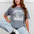Please Be Patient With Me I'm From The 1900s Typewriter Mineral Wash Tshirts Mineral Gray