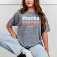 Polite Introvert Thanks But No Thanks Retro Graphic Mineral Wash Tshirts Mineral Gray Polite Introvert Thanks But No Thanks Retro Graphic Mineral Wash Tshirts Mineral Gray