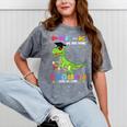 Pre k Graduation We Are Done Class 2023 Pre-k Dinosaur Boys Mineral Wash Tshirts Mineral Gray
