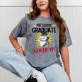 Pre K Nailed It Shirt 2019 Shark Graduation TShirt Mineral Wash Tshirts Mineral Gray
