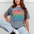 Pre-K Prek3 Prek4 Graduate Quarantine Preschool Graduation Mineral Wash Tshirts Mineral Gray