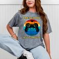 Pre-School Level Complete Graduation Video Gamer Preschool T Mineral Wash Tshirts Mineral Gray