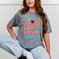 Proud Aunt Of An Amazing PhD Graduate Family Graduation Mineral Wash Tshirts Mineral Gray
