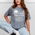 Proud Brother Of a 2020 Graduate Graduation Class Mineral Wash Tshirts Mineral Gray