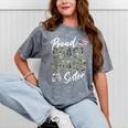 Proud Coast Guard Sister US Coast Guard Graduation Sister Mineral Wash Tshirts Mineral Gray
