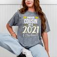 Proud Cousin Of A 2021 Graduate Graduation Clothes MBA PhD Mineral Wash Tshirts Mineral Gray