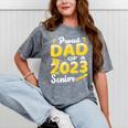 Proud Dad Of A 2023 Senior Graduation Mineral Wash Tshirts Mineral Gray