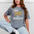 Proud Dad Of A Class Of 2021 Graduate Graduation Mineral Wash Tshirts Mineral Gray