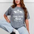 Proud Daughter Of College Grad 2019 Family Graduation Shirt Mineral Wash Tshirts Mineral Gray