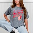 Proud Educated Latina Graduation Masters Degree PhD Mineral Wash Tshirts Mineral Gray