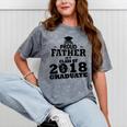Proud Father Of A Class Of 2018 Graduate Tee Graduation Z1 Mineral Wash Tshirts Mineral Gray