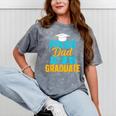 Proud Graduation Dad Father Of Graduates Mineral Wash Tshirts Mineral Gray