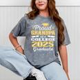 Proud Grandpa Of 2025 College Graduate Family 24 Graduation Mineral Wash Tshirts Mineral Gray