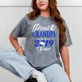 Proud GRANDPA Of A Class 2019 Senior Tshirt Graduation Mineral Wash Tshirts Mineral Gray