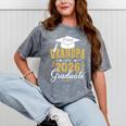 Proud Grandpa Of a Class Of 2026 Graduate For Graduation Mineral Wash Tshirts Mineral Gray