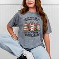Proud Introverted Book Club Anti Social Reader Pet Cat Mineral Wash Tshirts Mineral Gray