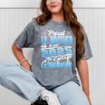 Proud Lil Brother Of 2025 Graduate College Shirt Graduation Mineral Wash Tshirts Mineral Gray