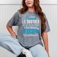 Proud Little Brother Of 5th Grade Graduate 2024 Graduation Premium Mineral Wash Tshirts Mineral Gray