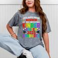 Proud MAWMAW Of Awesome Kindergarten Pre-K Graduation 2025 Mineral Wash Tshirts Mineral Gray