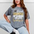 Proud Memaw Of 2026 Graduate College Graduation Mineral Wash Tshirts Mineral Gray