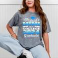Proud Mimi Of 2024 College Graduate Family 24 Graduation Mineral Wash Tshirts Mineral Gray