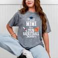 Proud MIMI Of 2026 Basketball Senior Class Graduation Mineral Wash Tshirts Mineral Gray