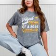 Proud Mom Of A Class Of 2026 Graduate Senior 2026 Graduation Mineral Wash Tshirts Mineral Gray