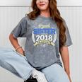 Proud Sister Of 2018 Graduate Shirt Graduation Grad Mineral Wash Tshirts Mineral Gray