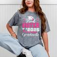 Proud Sister Of 5th Grade Graduate 2025 Family Graduation Mineral Wash Tshirts Mineral Gray