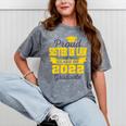 Proud Sister In Law Of 2022 Graduate Class 2022 Graduation Mineral Wash Tshirts Mineral Gray