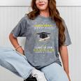 Proud Step Dad The Class Of 2019 Graduate Graduation Shirt Mineral Wash Tshirts Mineral Gray