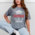 Proud Stepmom Of a 2019 Senior Graduation Family Mineral Wash Tshirts Mineral Gray