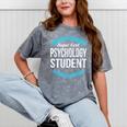 Psychology Student Tshirt Graduation Mineral Wash Tshirts Mineral Gray