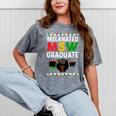 Queen MSW Social Work Grads Masters Graduation Mineral Wash Tshirts Mineral Gray