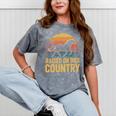 Raised On 90’s Country Horse Retro Nostalgia Western Music Mineral Wash Tshirts Mineral Gray