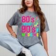 Retro 1980s 80's Baby 1990s 90's Made Me Nostalgia Vibes Premium Tri-Blend Mineral Wash Tshirts Mineral Gray