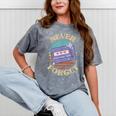 Retro Pager Never Forget Nostalgia Vintage Mineral Wash Tshirts Mineral Gray