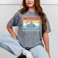 Retro Rotary Dial Nostalgia Dial Phone Mineral Wash Tshirts Mineral Gray