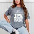 Returning Adult College Graduation T-Shirt Mineral Wash Tshirts Mineral Gray