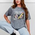 Rewind Cassette Tape Nostalgia 80s 90s Retro Music Lover Mineral Wash Tshirts Mineral Gray