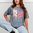 You RN Good Hands Cute Nurse Nursing Student Graduation Mineral Wash Tshirts Mineral Gray