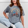 This How I Rolled Retro Tricycle 80s 90s Kid Nostalgia Premium Tri-Blend Mineral Wash Tshirts Mineral Gray