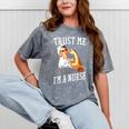 Rosie Riveter Nurse Shirt Nurse Graduation Shirt Mineral Wash Tshirts Mineral Gray