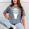 Sarcastic Jokes Genius Songwriters Are Introvert Guitarist Mineral Wash Tshirts Mineral Gray