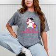 See Ya Kindergarten DABBING Unicorn Graduation Meme Mineral Wash Tshirts Mineral Gray