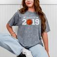 Senior 2019 Basketball Shirt Graduation Class Of 2019 Stars Mineral Wash Tshirts Mineral Gray
