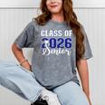 Senior 2026 Class Of 2026 Graduation 2026 Mineral Wash Tshirts Mineral Gray